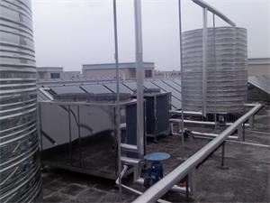 工业城太阳能热泵热水工程