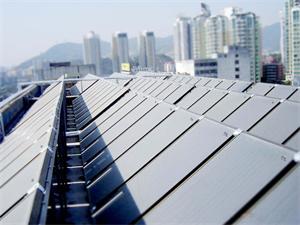 苏州宾馆平板太阳能热水工程